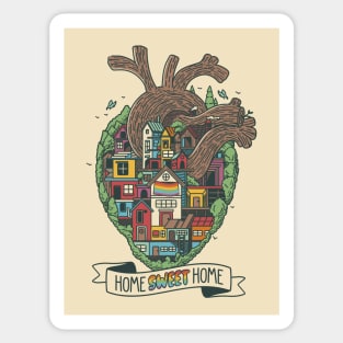 Home Sweet Home Pride by Tobe Fonseca Sticker